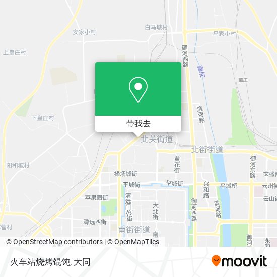 火车站烧烤馄饨地图