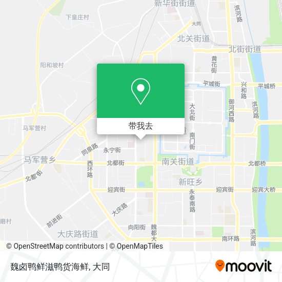 魏卤鸭鲜滋鸭货海鲜地图