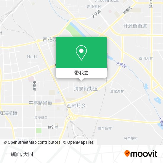 一碗面地图