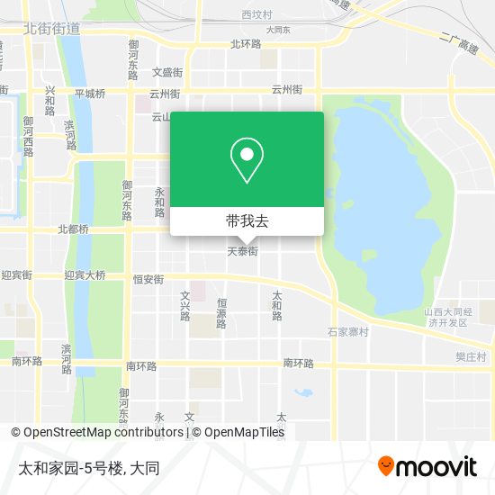 太和家园-5号楼地图