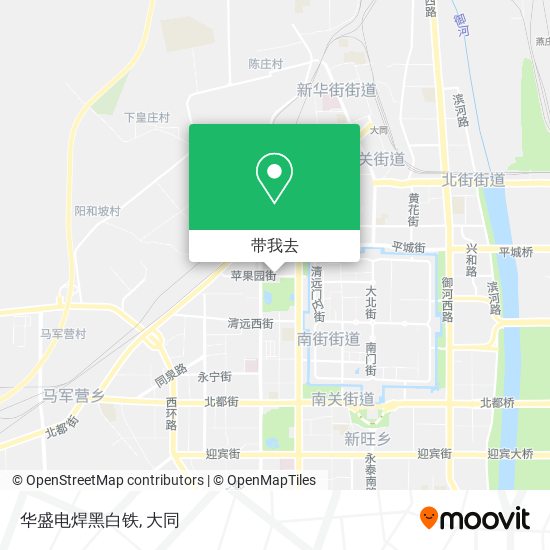 华盛电焊黑白铁地图