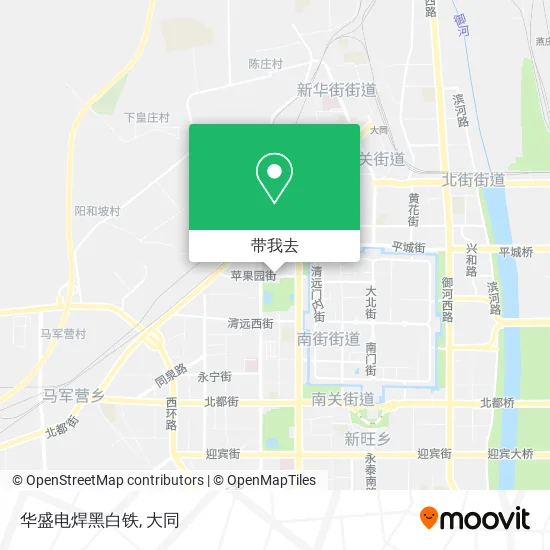 华盛电焊黑白铁地图