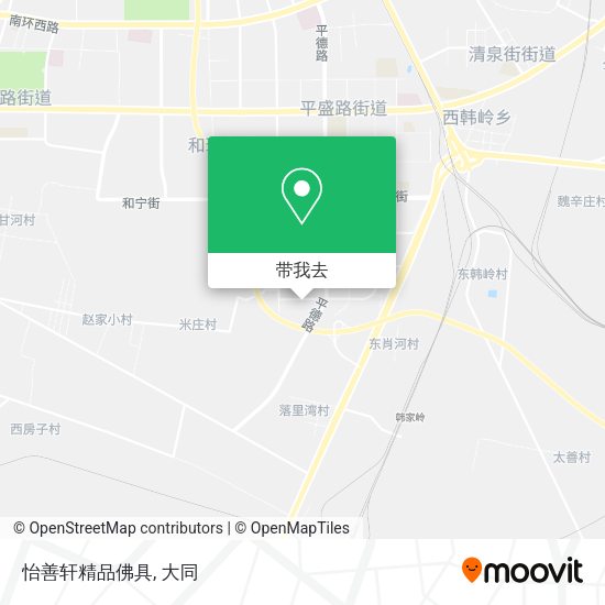 怡善轩精品佛具地图