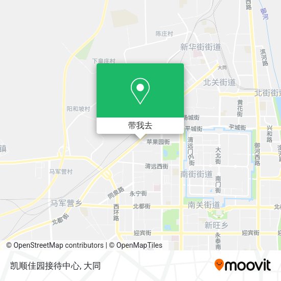 凯顺佳园接待中心地图