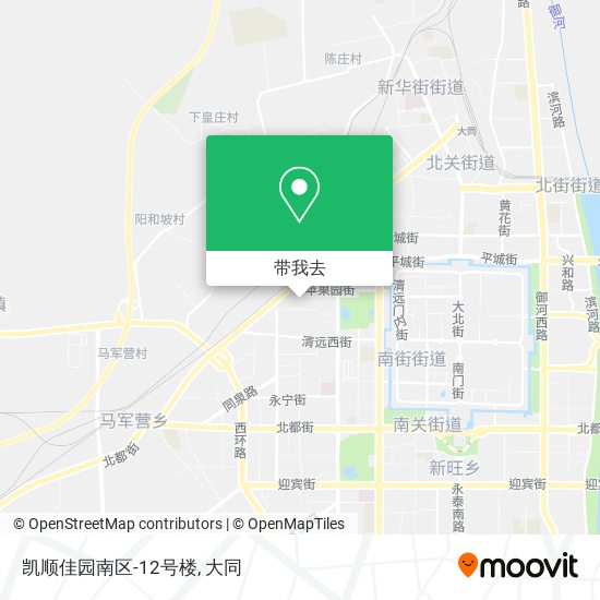 凯顺佳园南区-12号楼地图
