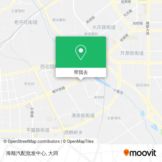 海顺汽配批发中心地图