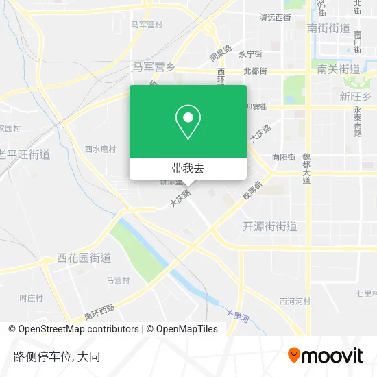 路侧停车位地图