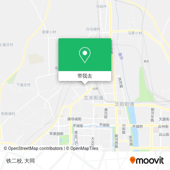 铁二校地图
