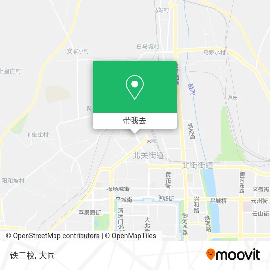 铁二校地图
