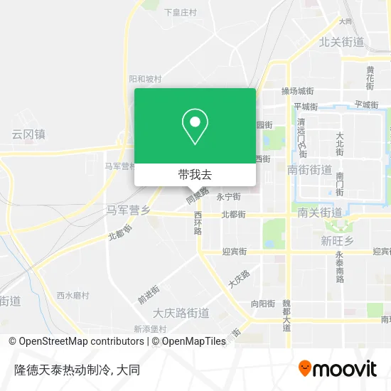 隆德天泰热动制冷地图