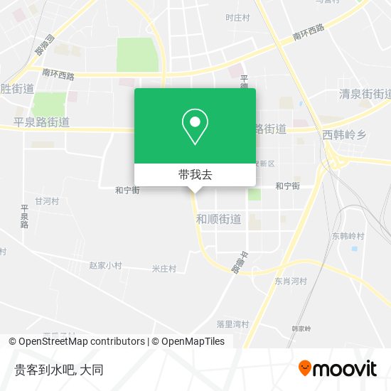 贵客到水吧地图