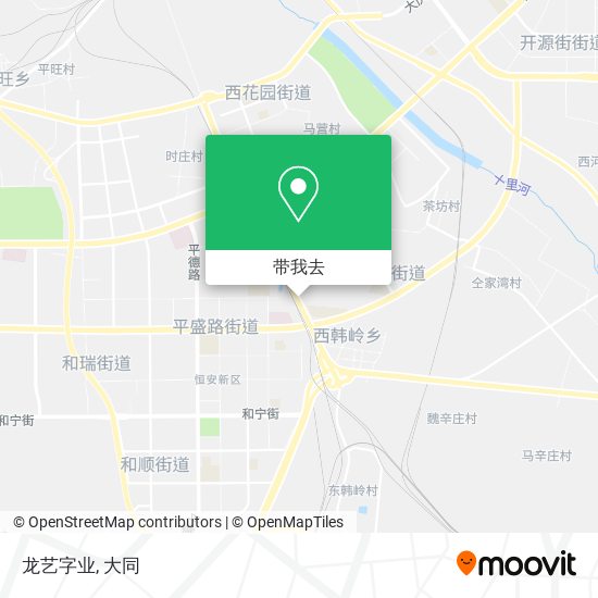龙艺字业地图