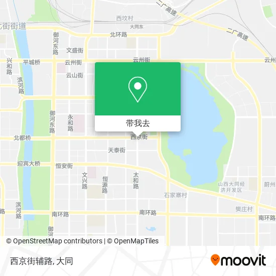 西京街辅路地图