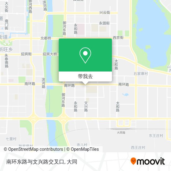 南环东路与文兴路交叉口地图