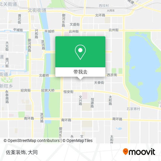 佐案装饰地图