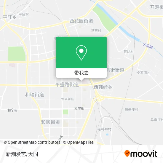 新潮发艺地图