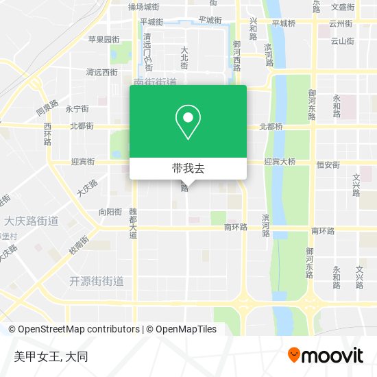 美甲女王地图