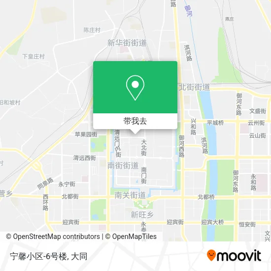 宁馨小区-6号楼地图
