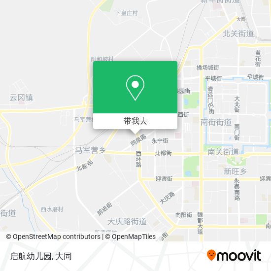 启航幼儿园地图