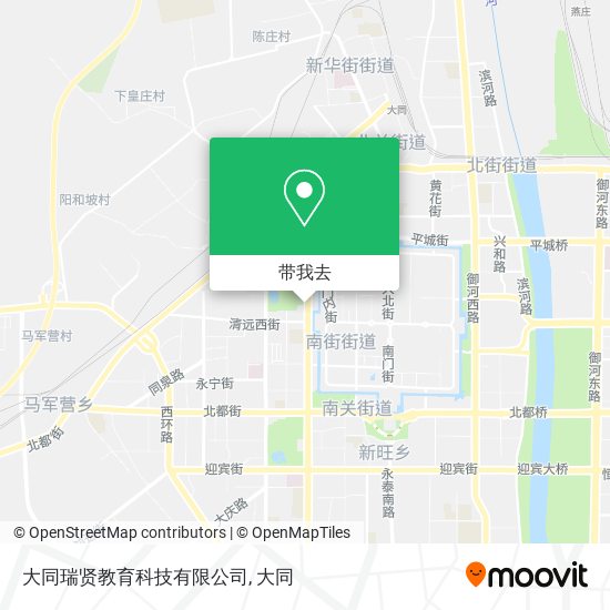 大同瑞贤教育科技有限公司地图