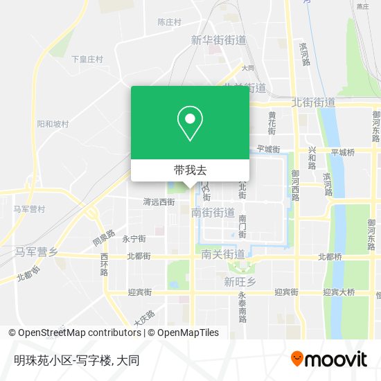 明珠苑小区-写字楼地图
