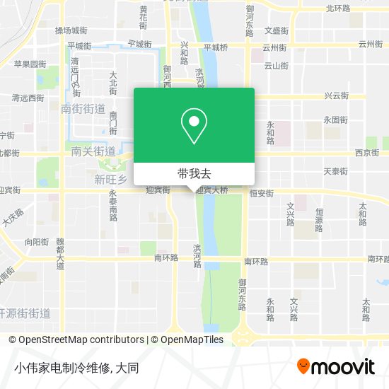 小伟家电制冷维修地图