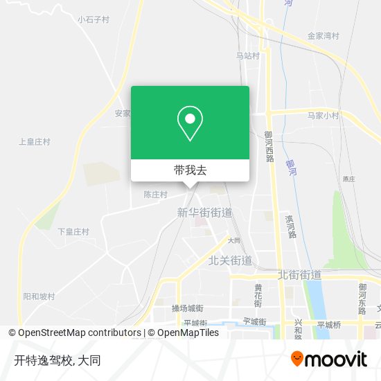开特逸驾校地图