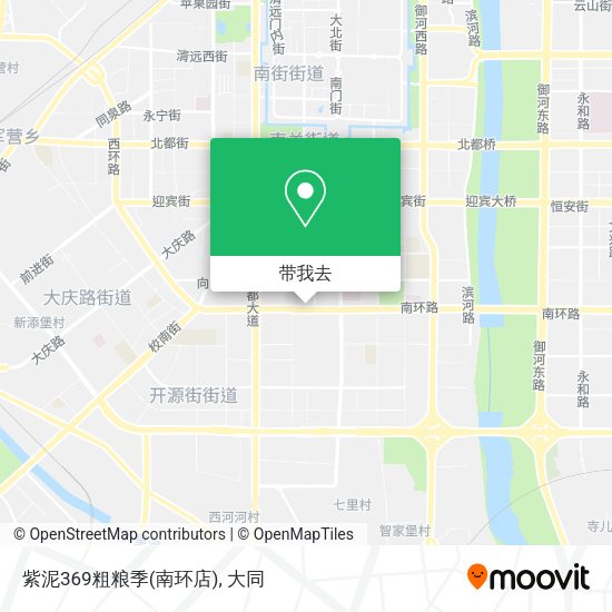紫泥369粗粮季(南环店)地图