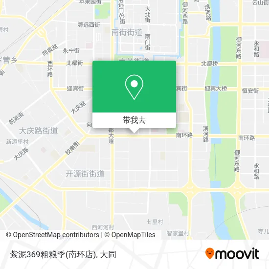 紫泥369粗粮季(南环店)地图