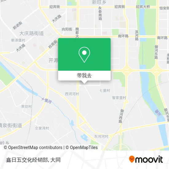 鑫日五交化经销部地图