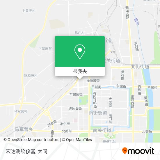 宏达测绘仪器地图
