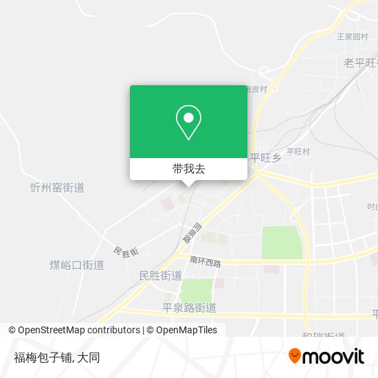 福梅包子铺地图