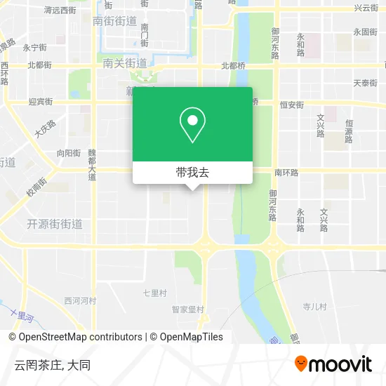 云罔茶庄地图