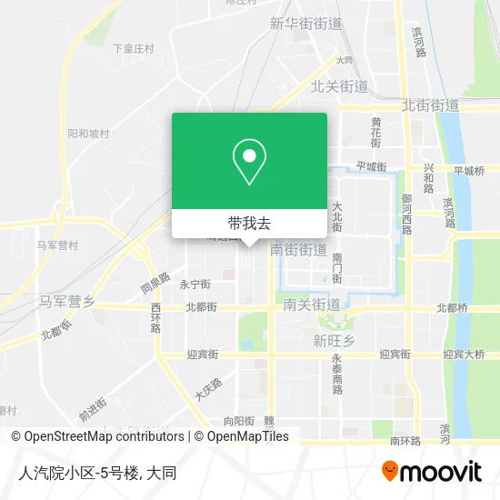 人汽院小区-5号楼地图