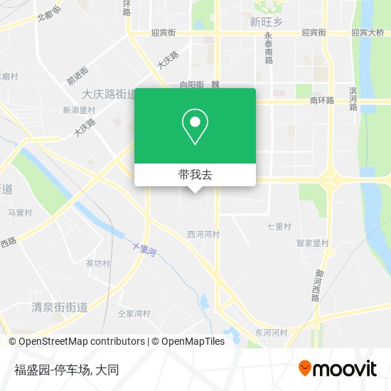 福盛园-停车场地图