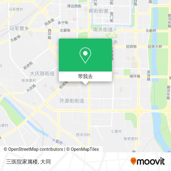 三医院家属楼地图