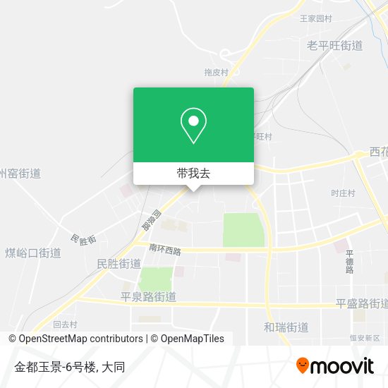 金都玉景-6号楼地图