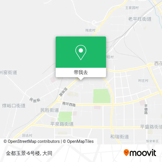 金都玉景-6号楼地图