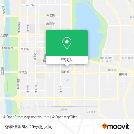 馨泰佳园B区-20号楼地图