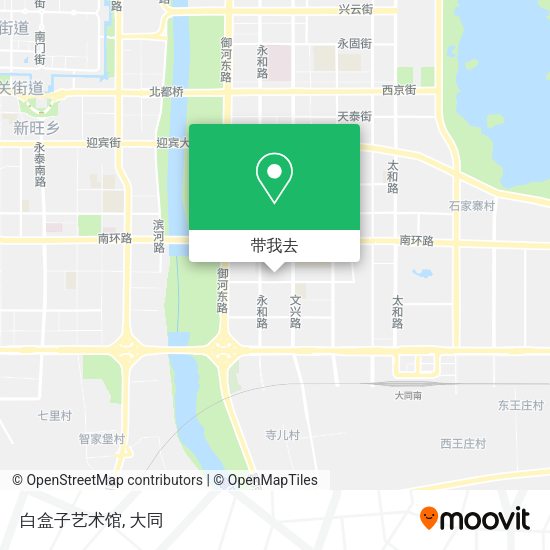 白盒子艺术馆地图