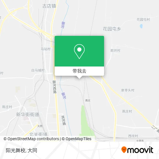 阳光舞校地图