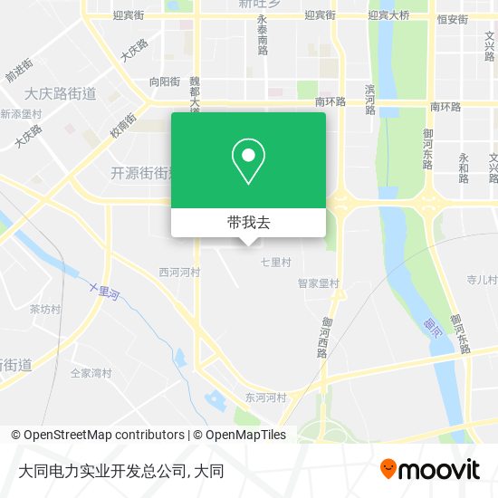 大同电力实业开发总公司地图
