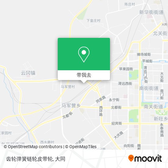 齿轮弹簧链轮皮带轮地图
