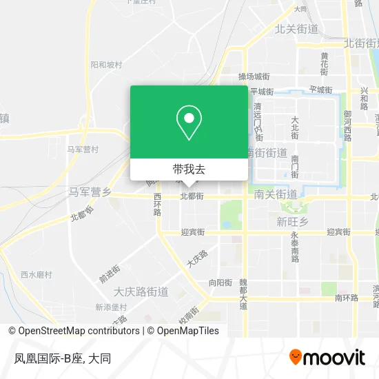 凤凰国际-B座地图