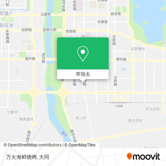万火海鲜烧烤地图