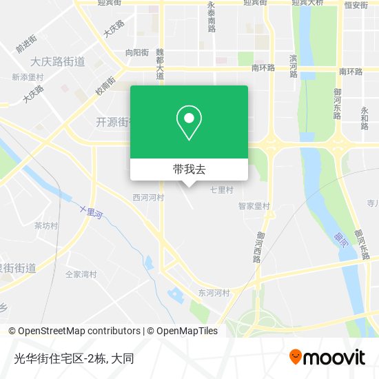 光华街住宅区-2栋地图