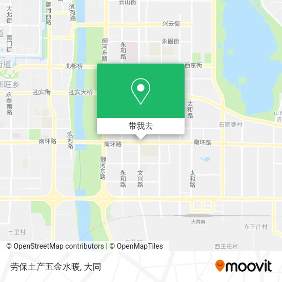 劳保土产五金水暖地图