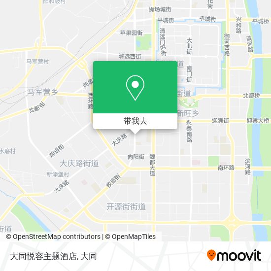 大同悦容主题酒店地图