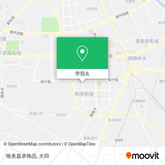 唯美嘉承饰品地图
