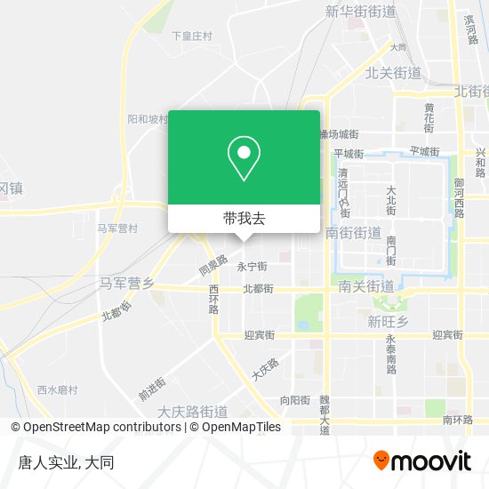 唐人实业地图